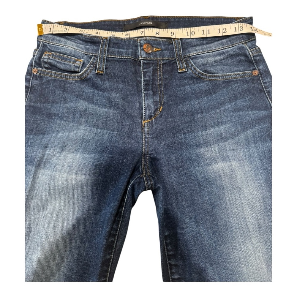Joe’s Jeans Women’s Straight Ankle Jeans W27 Medium Wash Stretch Denim - Picture 3 of 8